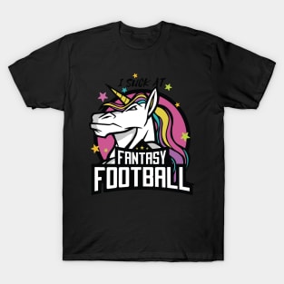 Einhorn Fantasie Fußball T-Shirt